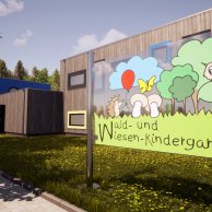 Logo-Entwicklung für den virtuellen Kindergarten